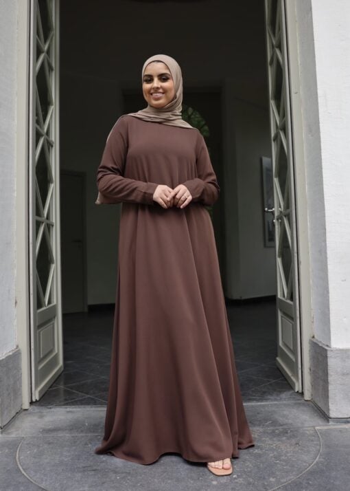 Abaya classy brown