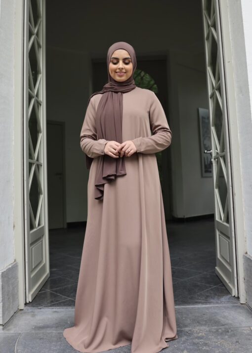 Abaya classy taupe
