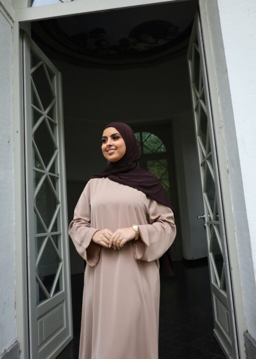 Abaya Safa Camel - Afbeelding 2