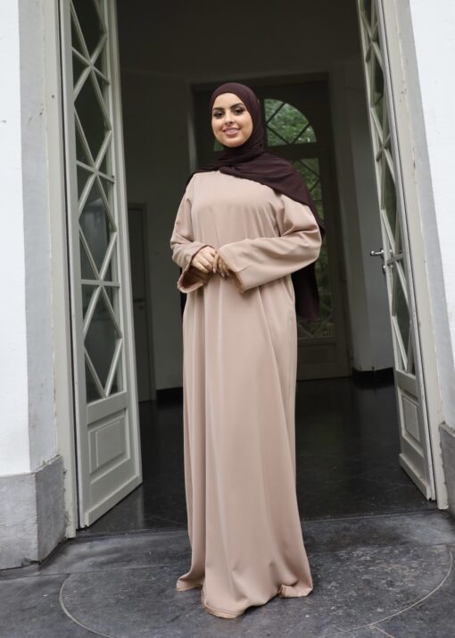 Abaya Safa Camel