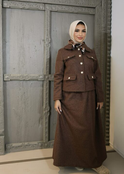 Co-ord set teddy brown