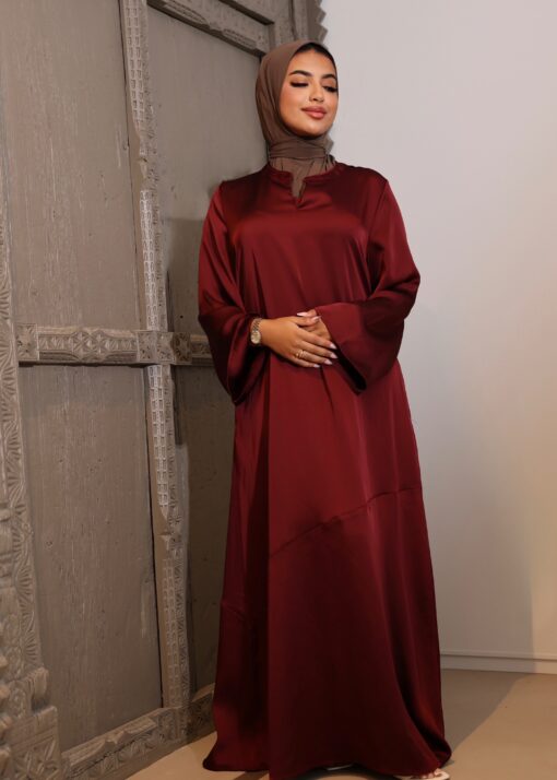 Dress Elleanor bordeaux - Afbeelding 2