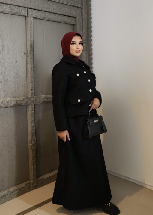 Co-ord set teddy black