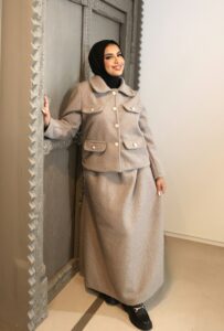 Co-ord set teddy grey