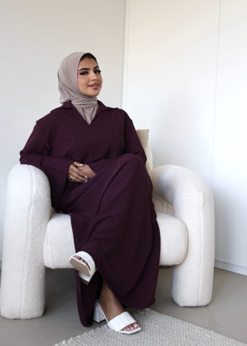 Dress dark cherry