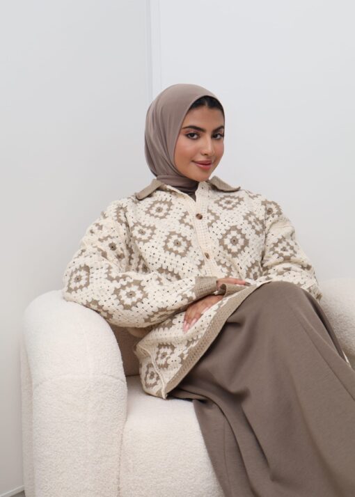 Vest taupe