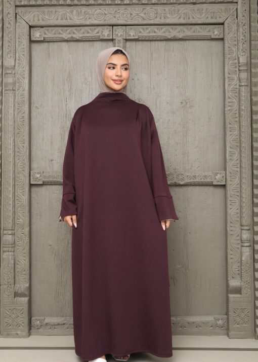 Essential dress berry red - Afbeelding 2