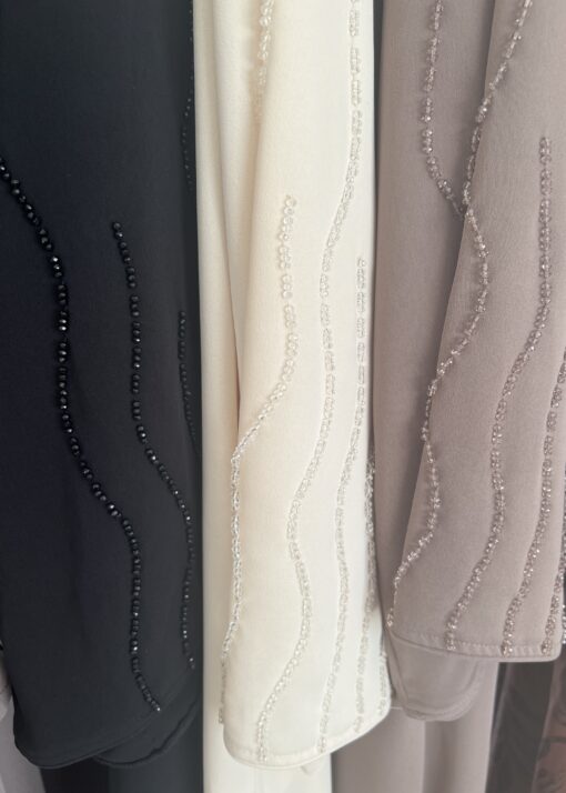 Abaya Elegance ivoor - Afbeelding 2