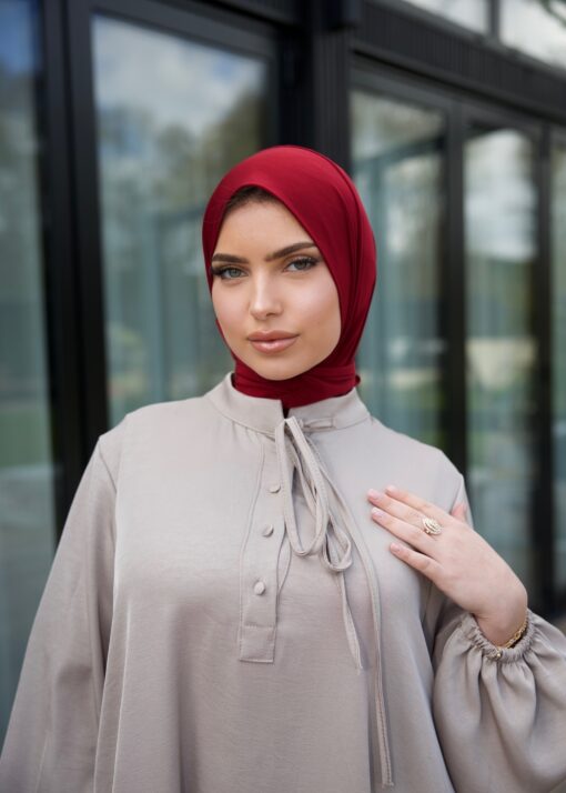 Abaya Farah taupe - Afbeelding 2