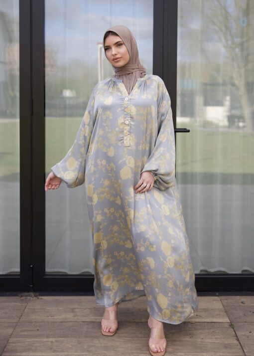Dress Linah print yellow