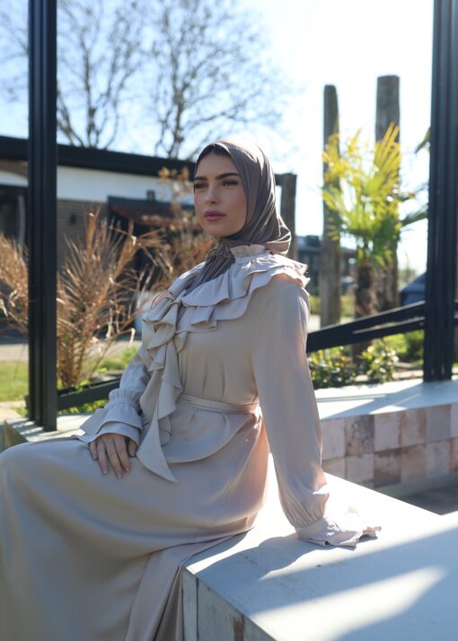 Dress Fenna beige - Afbeelding 2