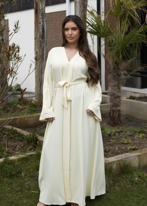Abaya Zayna butteryellow