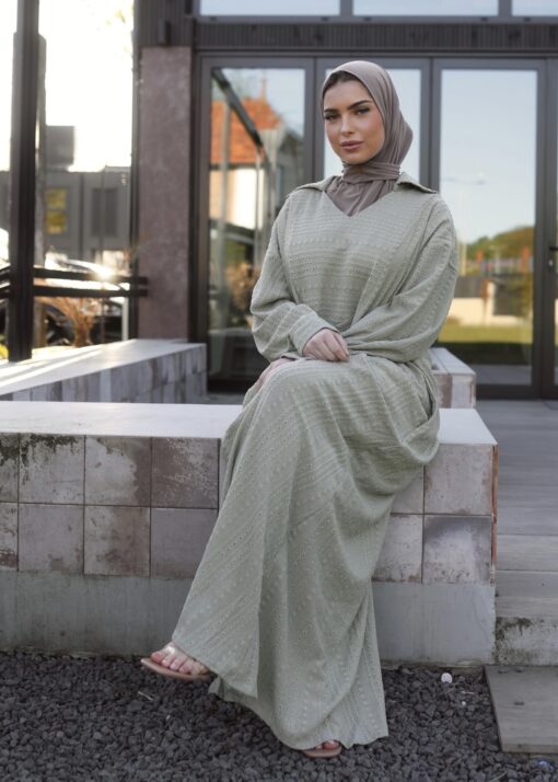 Dress Camilla light moss