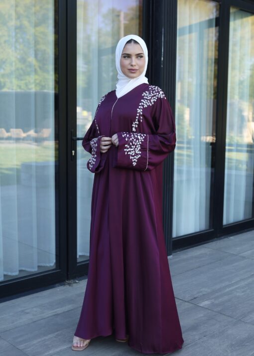 Abaya Noor - plum
