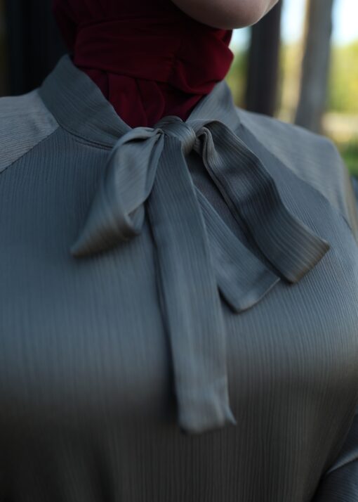 Dress Lina olive - Afbeelding 2