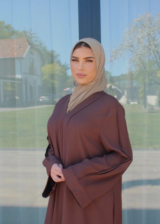 Abaya Zayna brown - Afbeelding 2