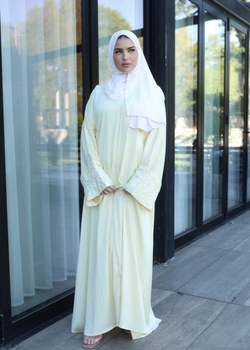 Abaya Noor - yellow