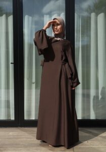 Abaya Sahra brown