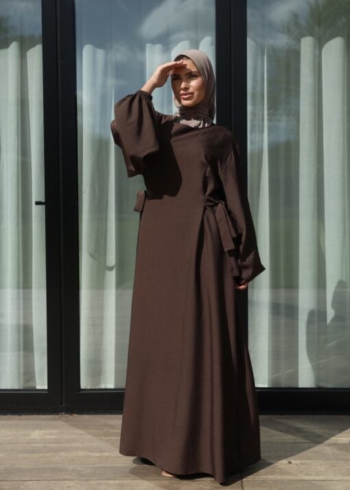 Abaya Sahra brown