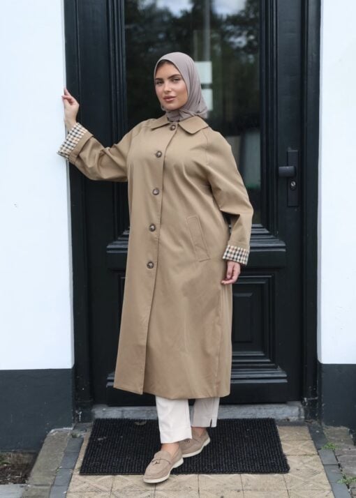 Trenchcoat camel