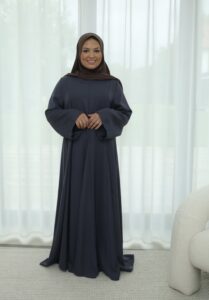 Nooré Abaya -midnight navy