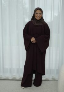Oversized set Amira plum