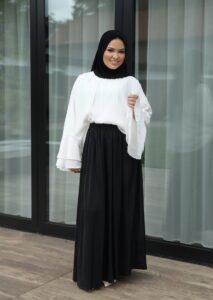 Maxi rok black