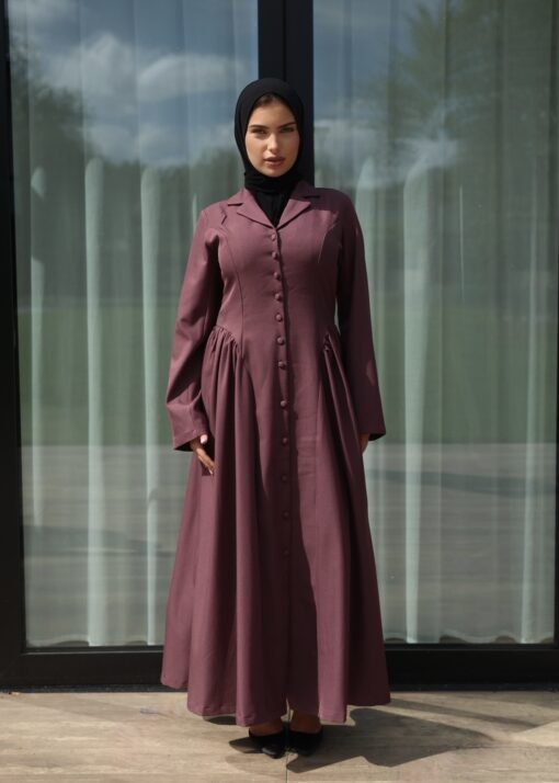 Amoura dress wine