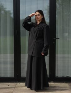 Blazer set rok black