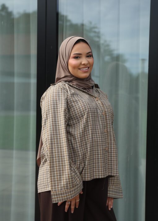 Blouse Mila beige - Afbeelding 2